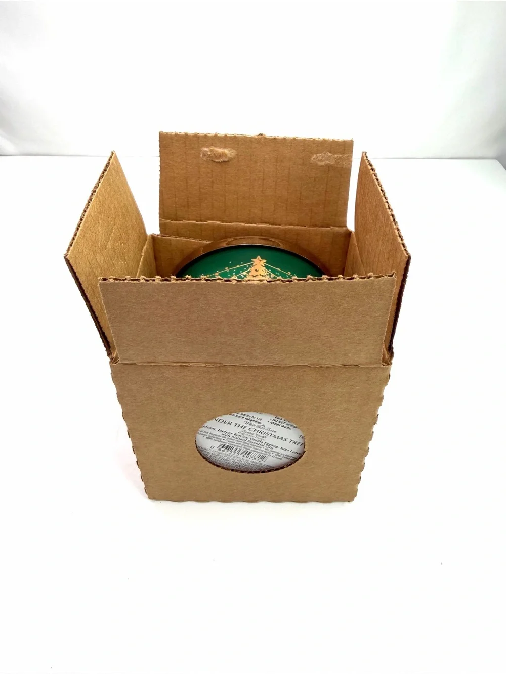 Bath & Body Works Green Under the Christmas Tree 3-Wick 14.5 oz Candle - Picture 7 of 7